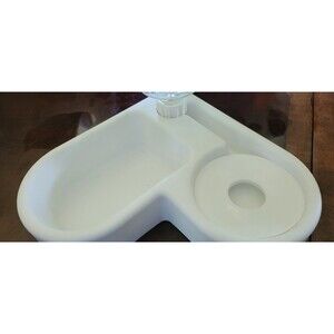 Doggy Or Kitty Heart Shaped, Self-watering & Feed Bowl